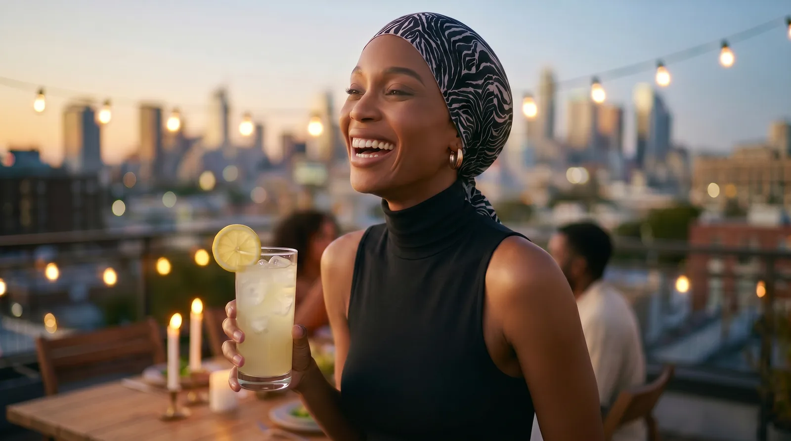 Amara · rooftop dinner